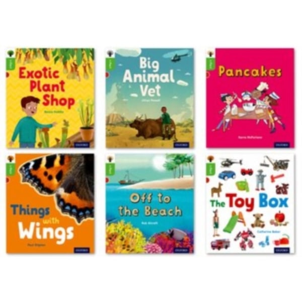 Oxford Reading Tree inFact: Oxford Level 2: Mixed Pack of 6 (häftad, eng)