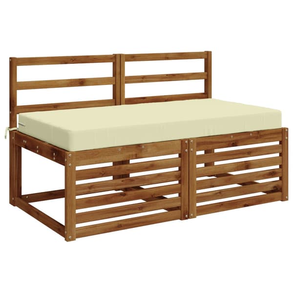 Sittkudde SOEST 100% Polyester Gräddvit 120 x 80 x 10 cm