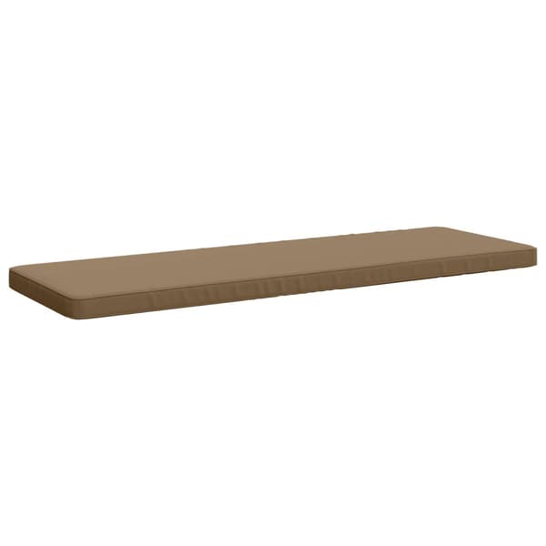 2-delade Bänk Kuddar VUGHT 2 st 100% Polyester Taupe