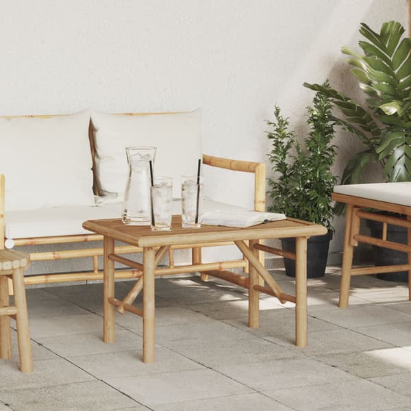 Kaffeebord Brun 70 x 40 x 36 cm Bambu