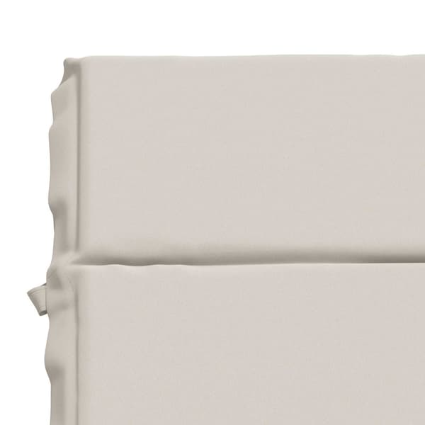 Solstol Kudde GEMERT 100% Polyester Vit 200 x 50 x 3 cm