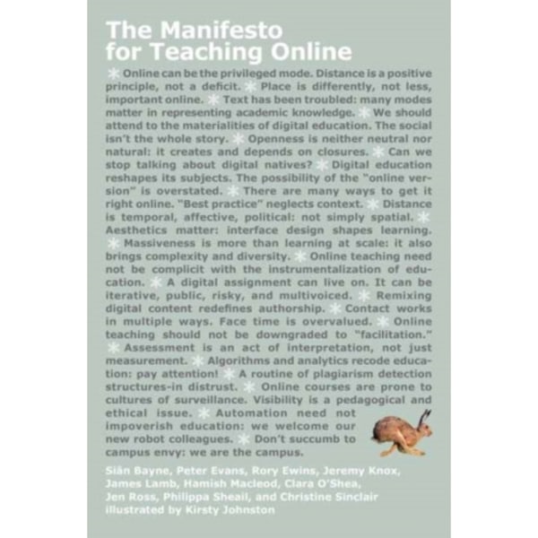 The Manifesto for Teaching Online (häftad, eng)