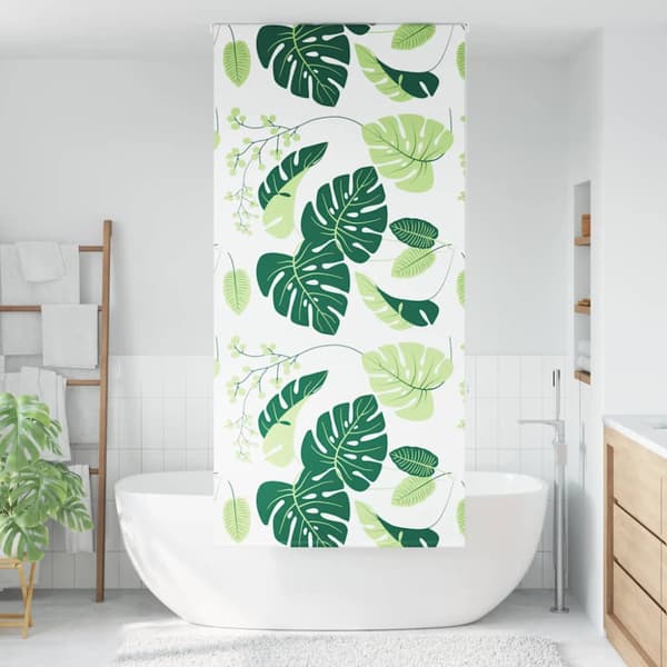Rullgardin för dusch 90x240 cm tyg bredd 86 cm