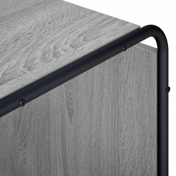Sideboard Grå Sonoma 80 x 37,5 x 64,5 cm Konstruerat trä