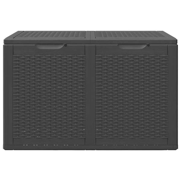 Dynbox 180 liter svart PP-rotting