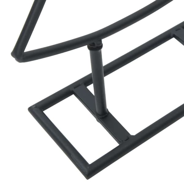 Metall julgran Svart 60 cm Stål