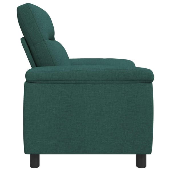 Soffa Mörkgrön 95 x 90 x 95 cm Tyg