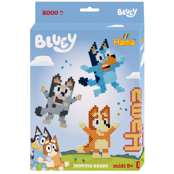 Hama Midi Hängande Box Bluey 2000 st