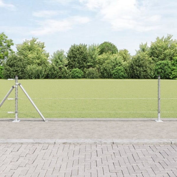 Hexagonstaket 0.4x10 m galvaniserat stål