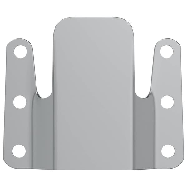 Flush Mount-Bracket 419 pcs Silver 75 x 66 x 1,4 mm Stål