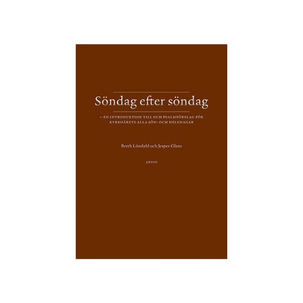 Söndag efter söndag (bok, danskt band)