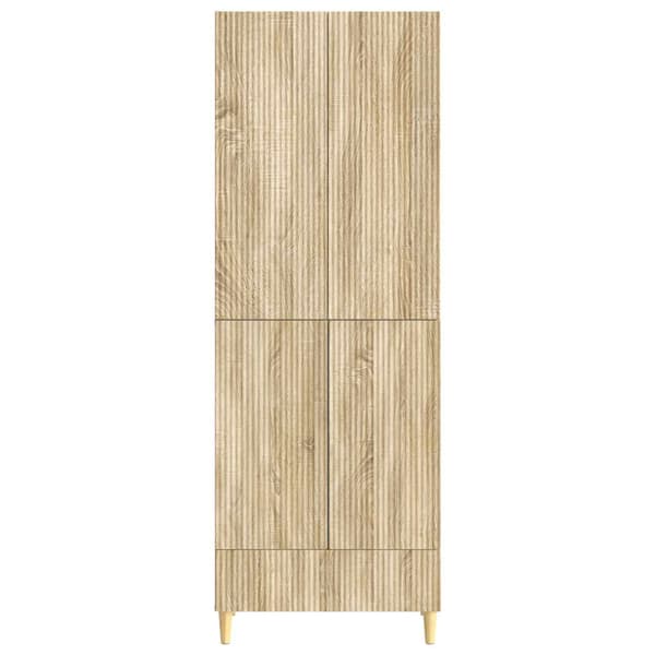 Skåpset 2 pcs 66 x 34,5 x 95 cm Konstruerat trä