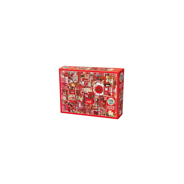 Red, Pussel, 1000 bitar, Cobble Hill