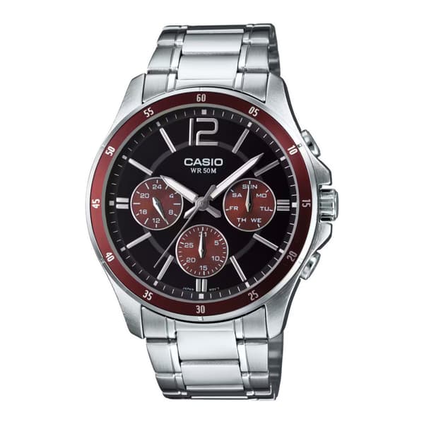 CASIO MTP1374D5AVDF - Quartz Klocka Herr (47MM)