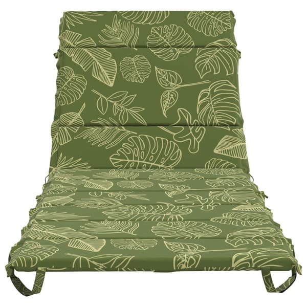 Solstol Kudde GEMERT 100% Polyester Bladdesign 200 x 90 x 3 cm