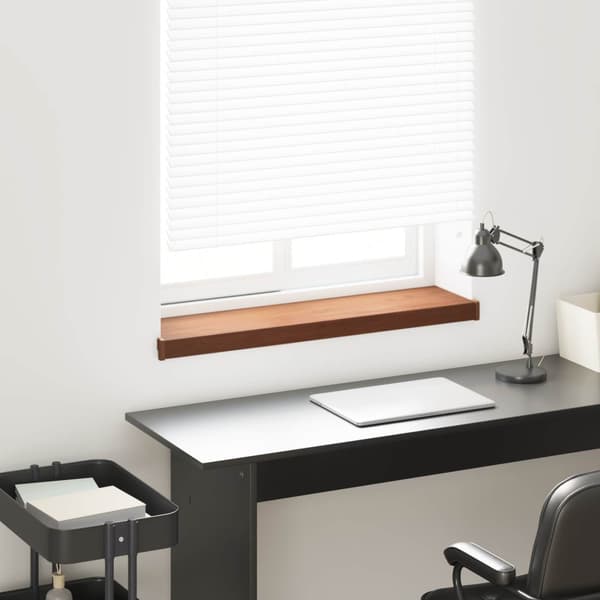 Fönsterbräda Brun trä 60 x 20 x 4,5 cm PVC