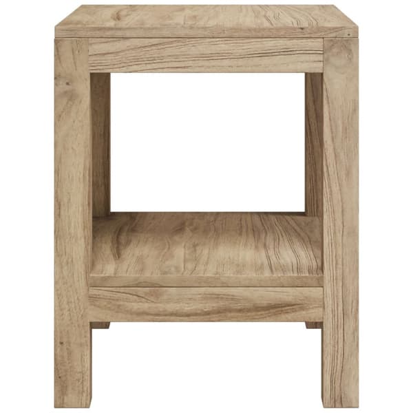Sidobord för badrum 45x35x45 cm massiv teak