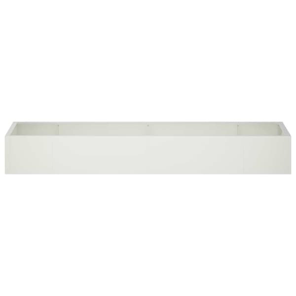 Stödvägg 8 st 300 x 100 x 50 cm Stål Vit