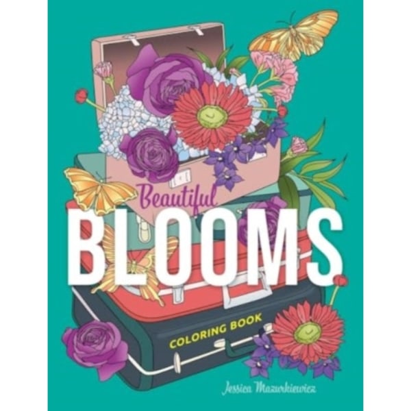 Beautiful Blooms Coloring Book (häftad, eng)