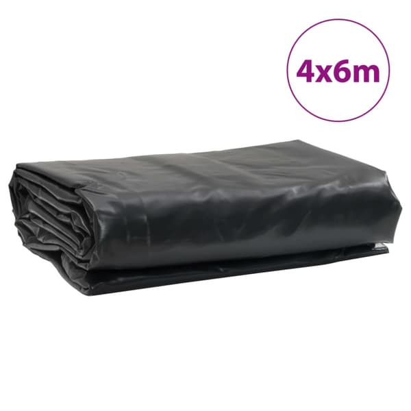 Presenning antracit 4x6 m 650 g/m²
