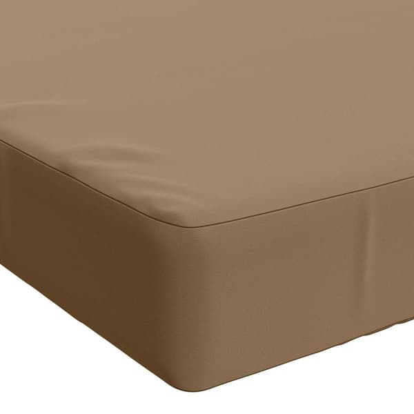 2-delade Bänk Kuddar SOEST 2 st 100% Polyester Taupe