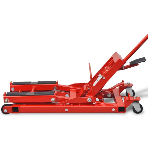 Hydraulisk MC-/ATV-lyft 680 kg röd