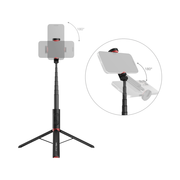 SmallRig 5292 x Drex Lee Boom Selfie Stick ST30 Lite Black