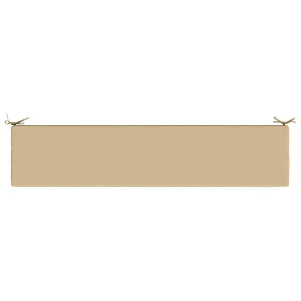 Bänk kudde SOEST 100% Polyester Beige 170 x 40 x 5 cm