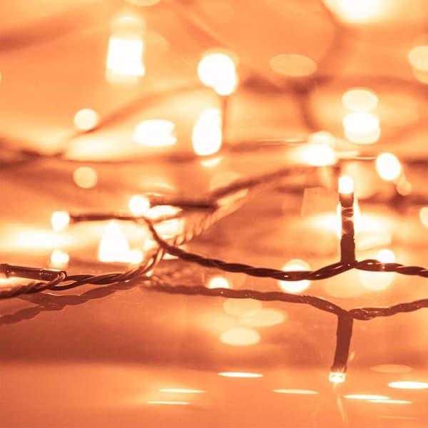 Plast Hingad Julgran med 300 LED-lampor Vit 240 cm PVC och stål
