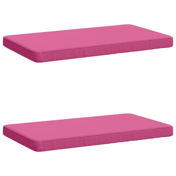 2-delade Bänk Kuddar VUGHT 2 st 100% Polyester Rosa