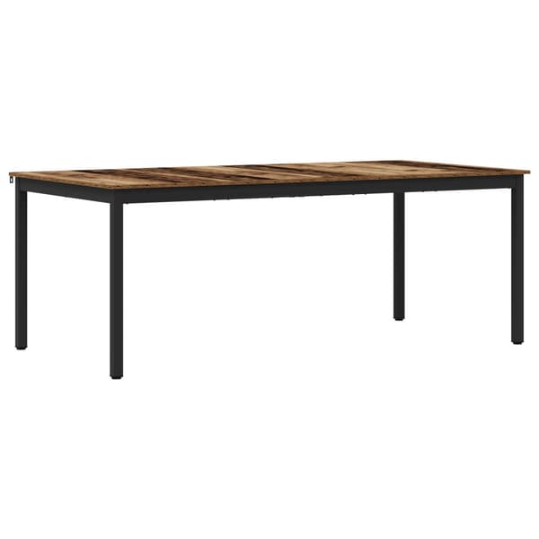 Matbord 200 x 100 x 75 cm Konstruerat trä Rektangulär