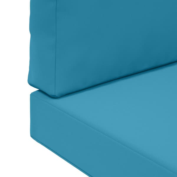 Utomhus Soffa Kudde 3 pcs Kungsblå Polyester