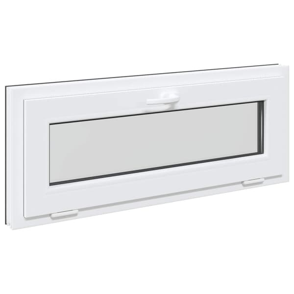 Källarfönster RISOR 110 x 40 cm PVC och glas Antracit
