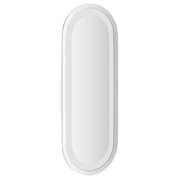 Badrumsspegel LED 40x15 cm oval