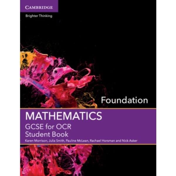 GCSE Mathematics for OCR Foundation Student Book (häftad, eng)