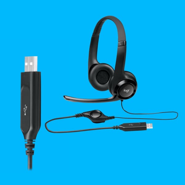 Logitech USB Headset H390 - headset