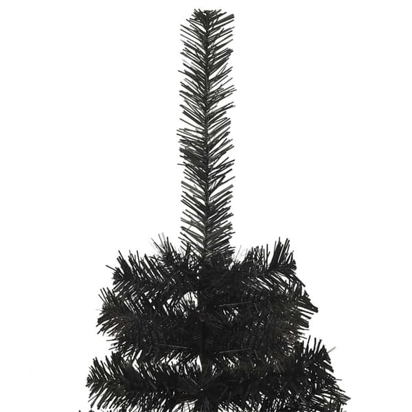 Julgran Svart 180 cm PVC