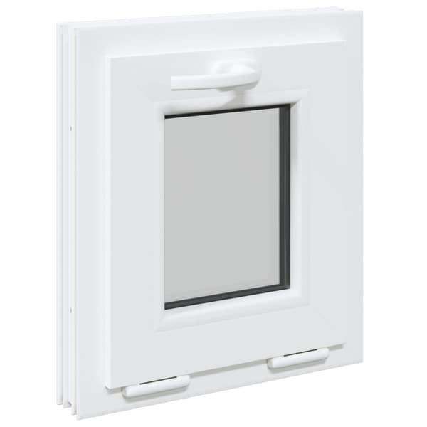 Tilt källarfönster RISOR 40 x 45 cm PVC och klart glas