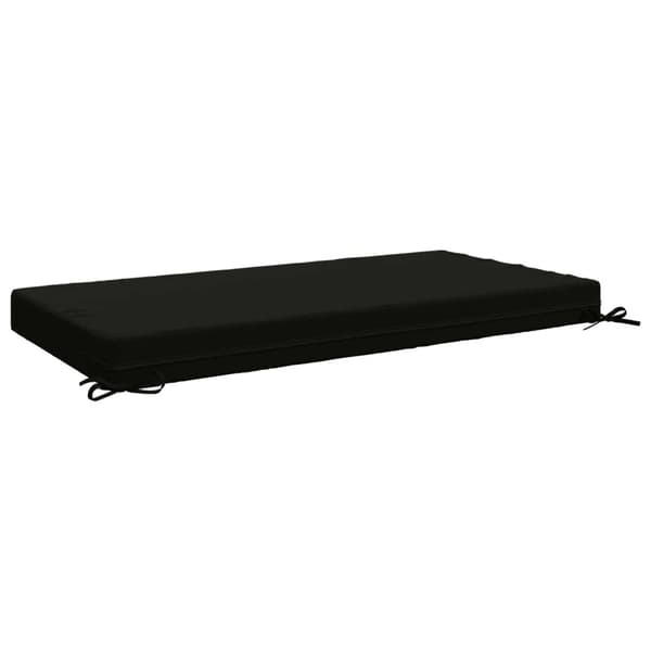 Sittkudde SOEST 100% Polyester Svart 120 x 80 x 10 cm