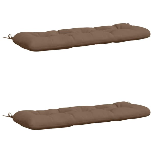 2-delade Bänk Kuddar VIANEN 100% Polyester Taupe