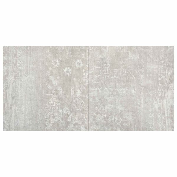 Golvplankor 55 pcs Ljusgrå 5,11 m² PVC