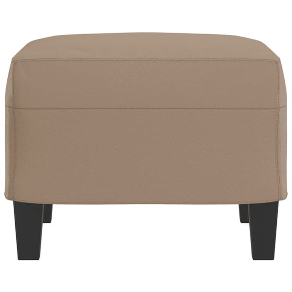 Fotpall cappuccino 60x50x41 cm konstläder