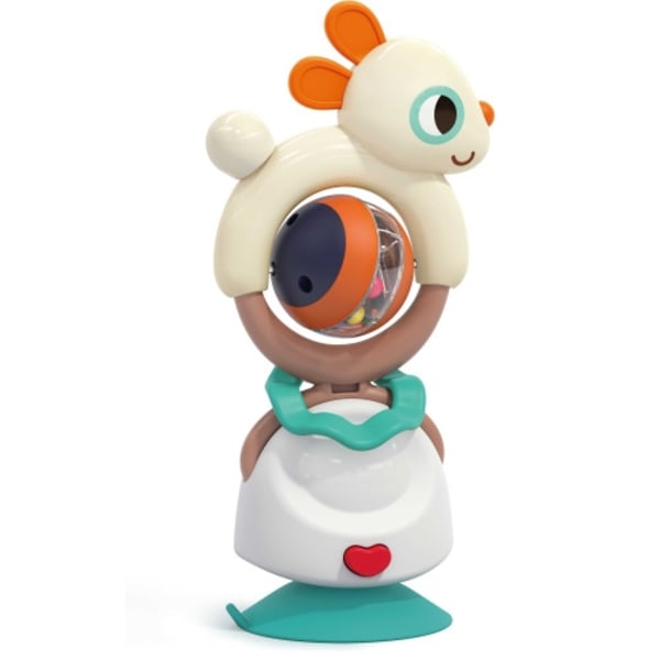Kinder and Kids - Rattle (2 in 1), Rabbit with rotation (K10121)