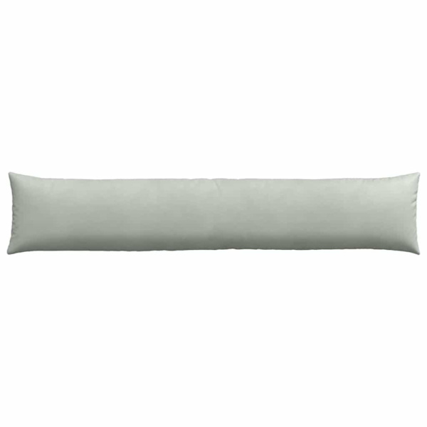 Sofakuddar 2 pcs Ljusgrå 200 x 40 cm Kordread tyg