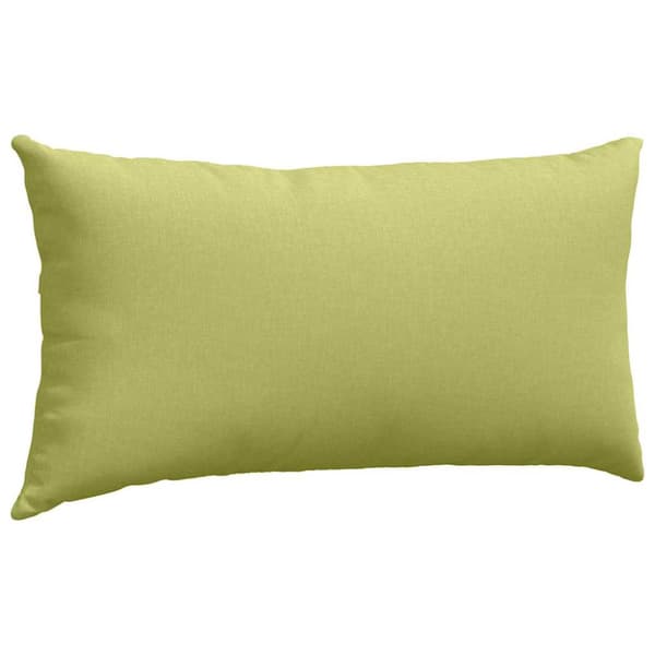 Sofakuddar 2 pcs Ljusgrön 80 x 40 cm tyg