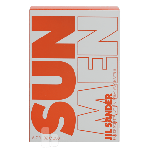 Jil Sander Sun Men Edt Spray 200 ml Herr