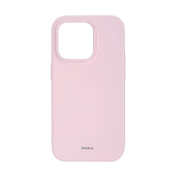 Backcover Silicone iPhone 14 Pro 6,1" Chalk Pink