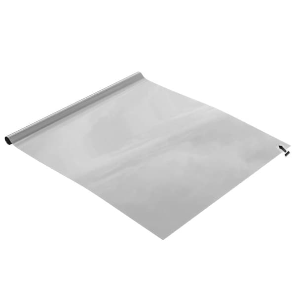 Statisk Reflekterande Solfönsterfilm Silver 45 x 500 cm PVC