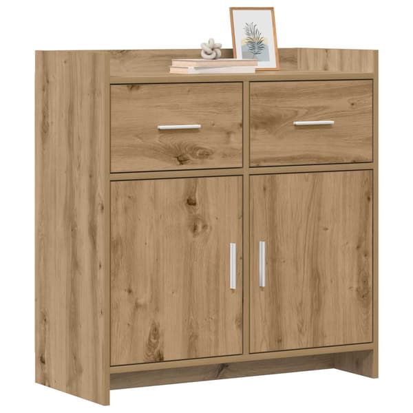 Sideboard Artisan-ek 75 x 36 x 80 cm Konstruerat trä