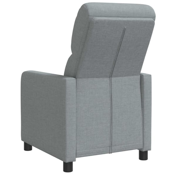Recliner Ljusgrå Tyg
